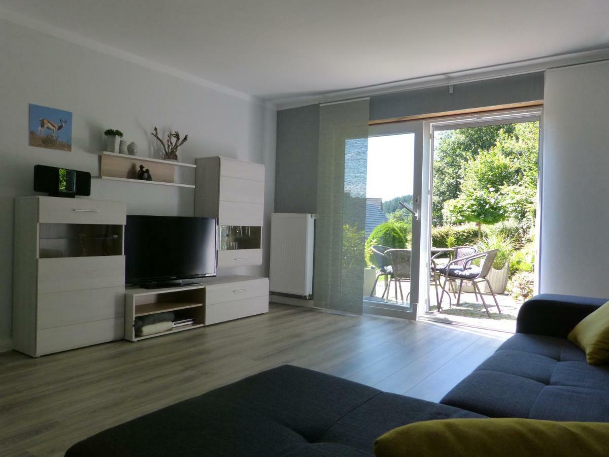 Ferienwohnung Rundumgruen โอลเพอ ภายนอก รูปภาพ